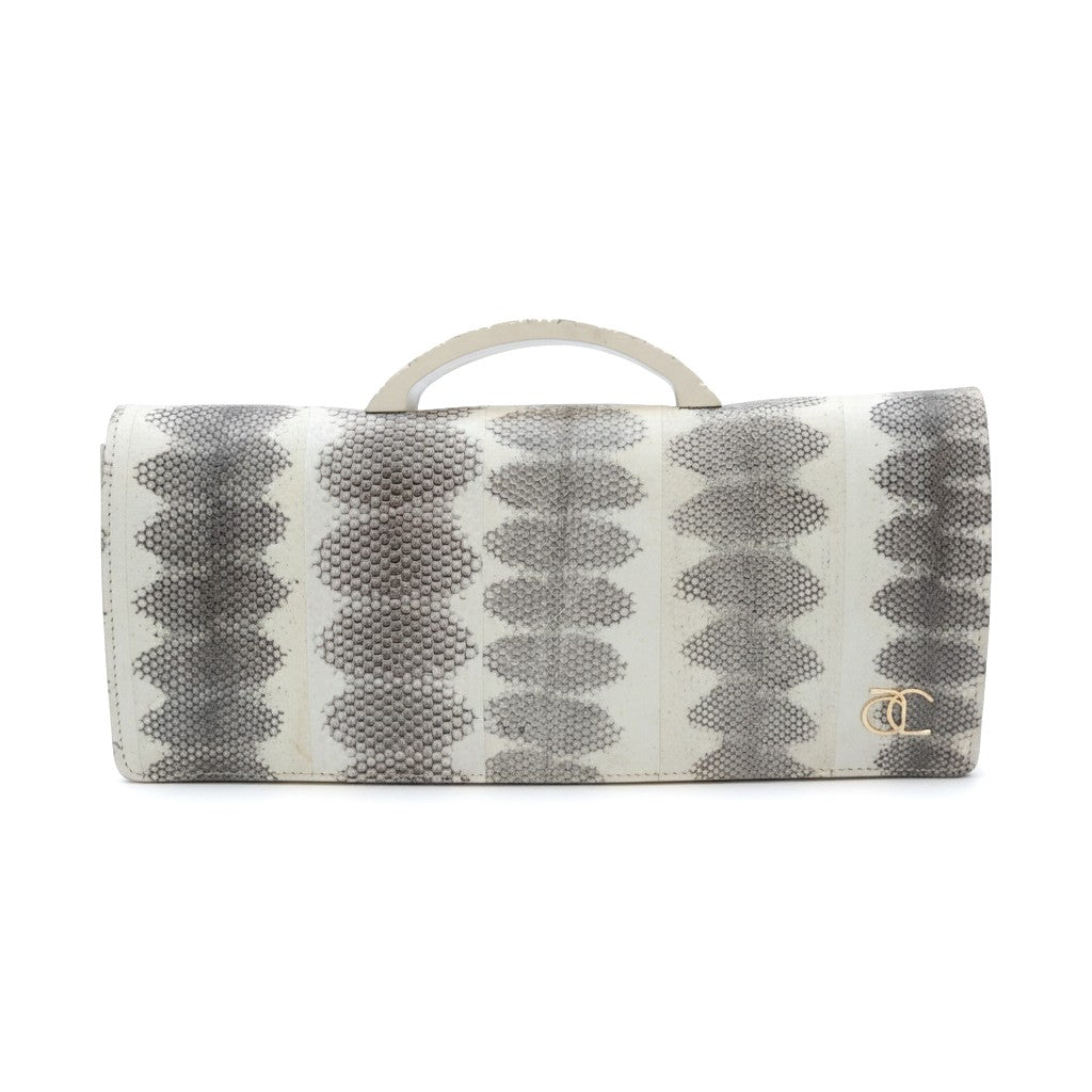 Clutch Tiffany Gris