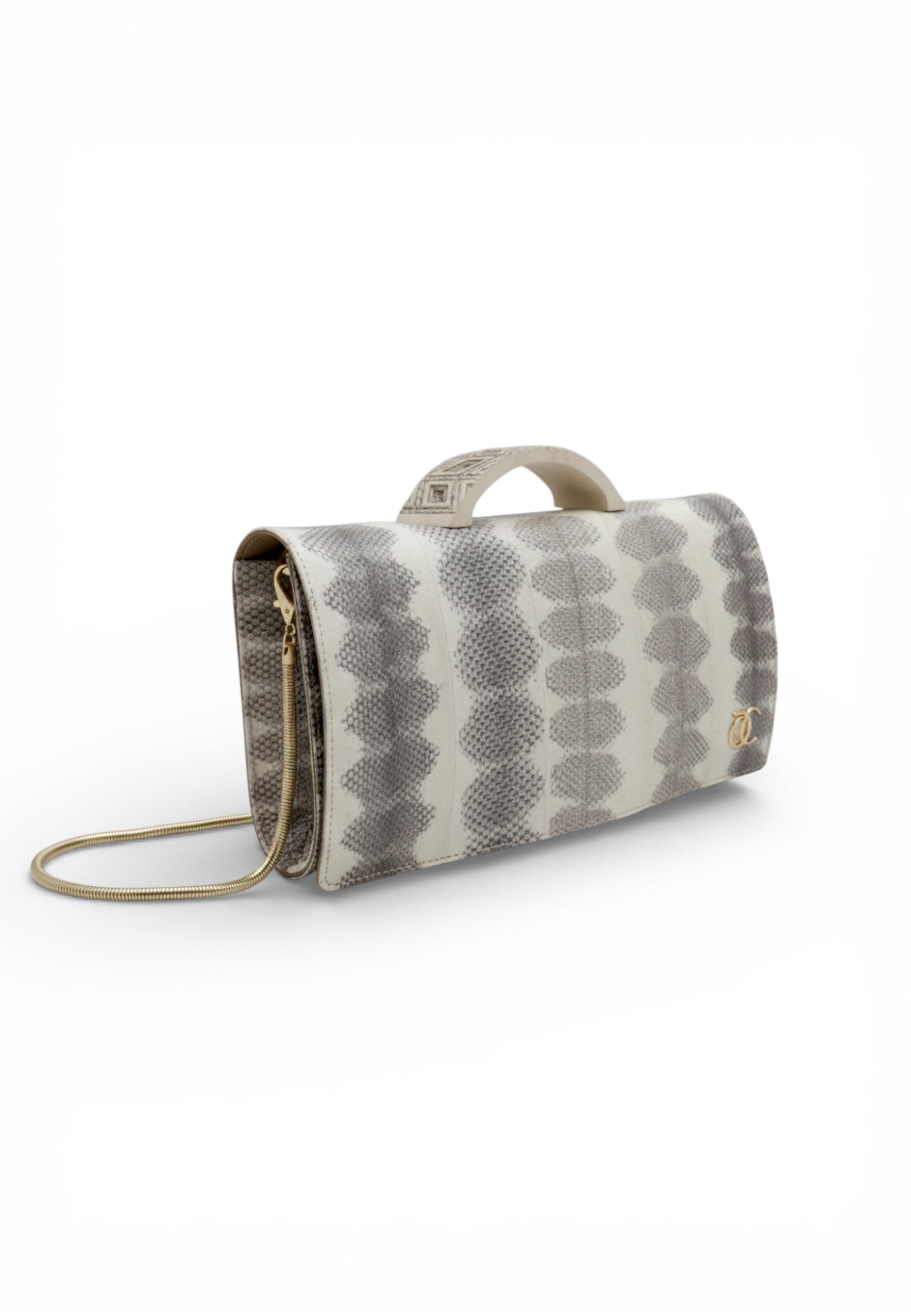 Clutch Tiffany Gris