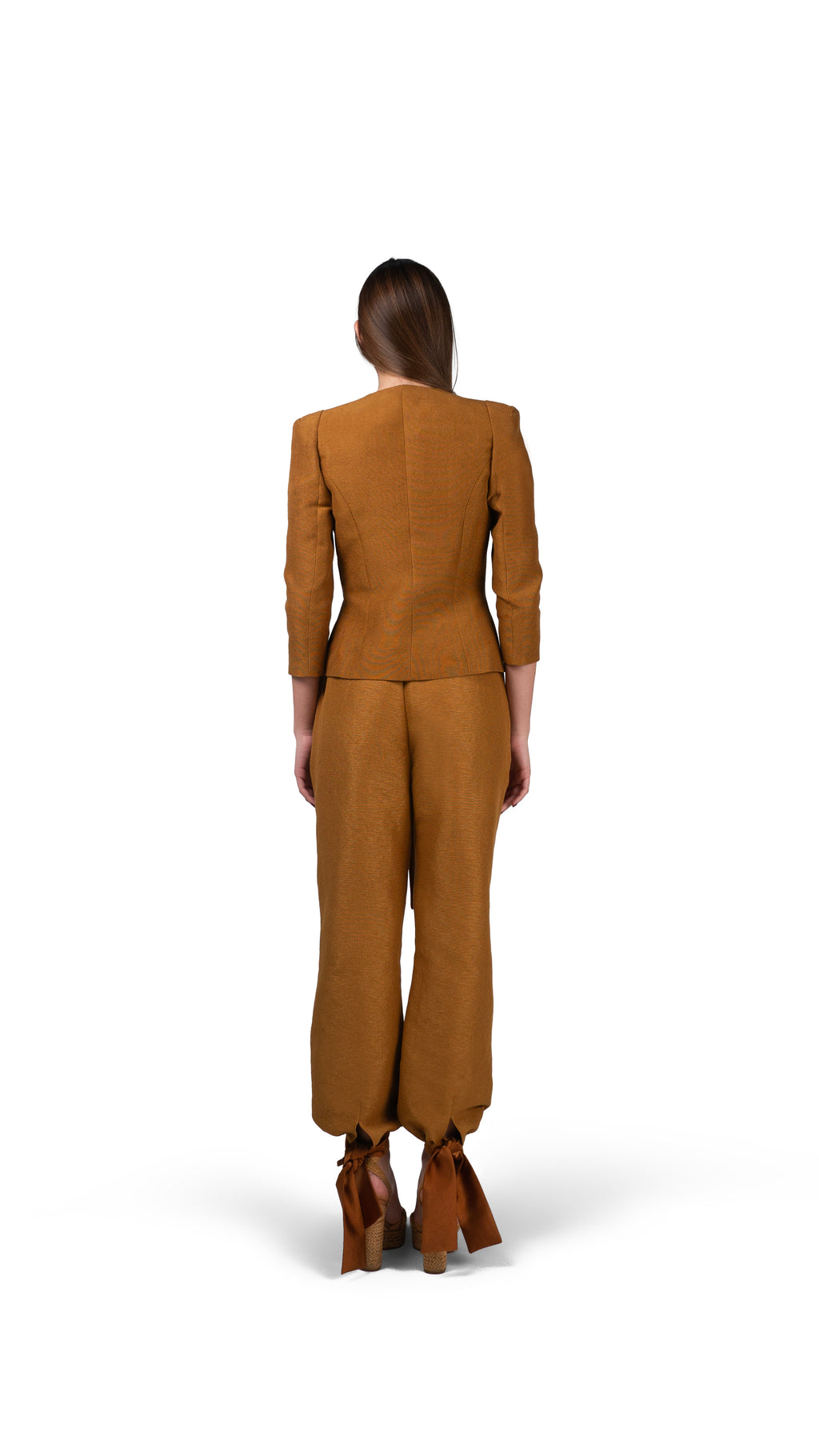 Blazer Hombreras Beige